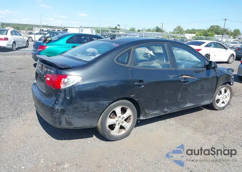 2008 Hyundai Elantra Gls/Se from USA, damaged, VIN KMHDU46DX8U498814